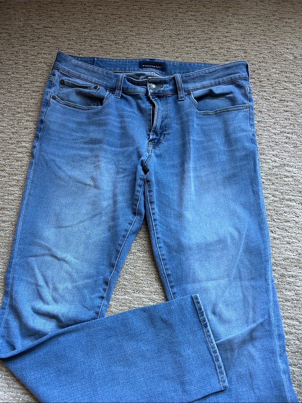 Aeropostale Light Blue men’s Straight Leg Jeans